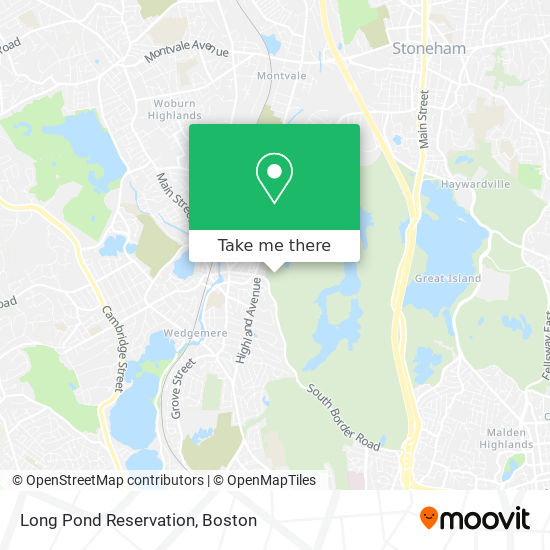 Mapa de Long Pond Reservation