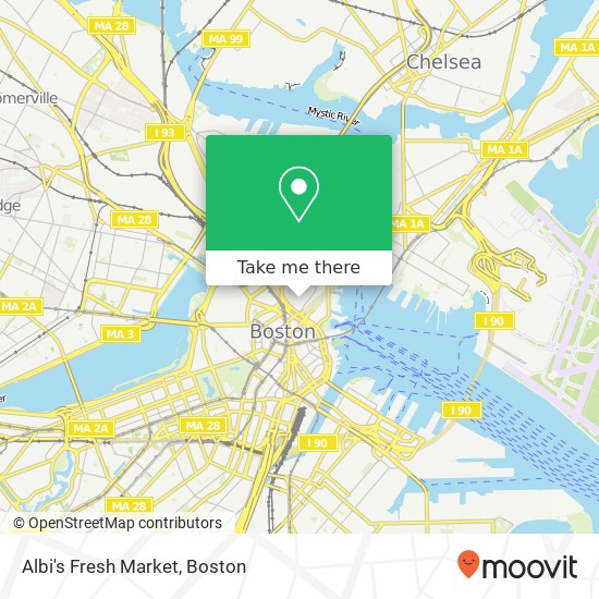 Albi's Fresh Market map