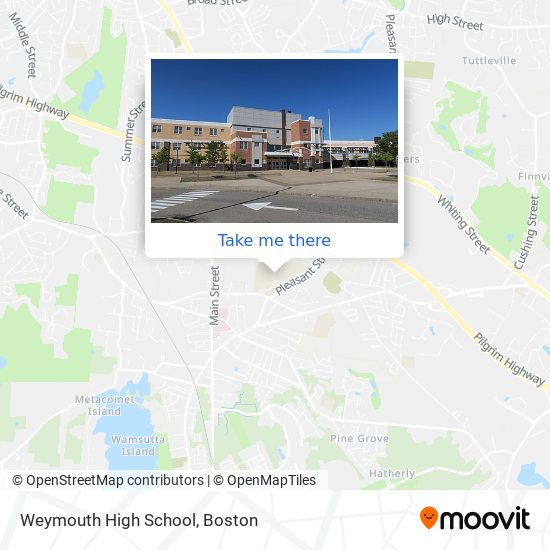 Mapa de Weymouth High School