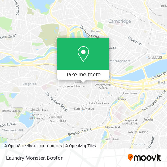 Laundry Monster map