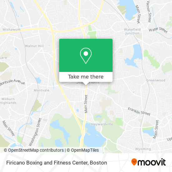 Firicano Boxing and Fitness Center map