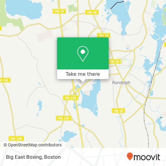 Mapa de Big East Boxing