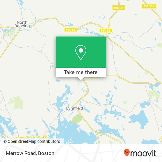 Mapa de Merrow Road