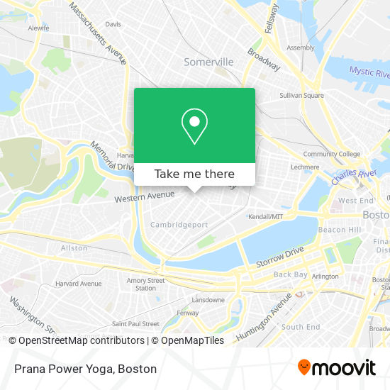 Mapa de Prana Power Yoga