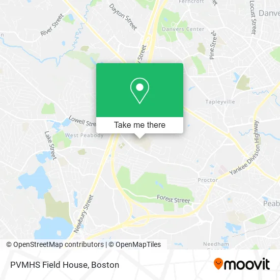 PVMHS Field House map