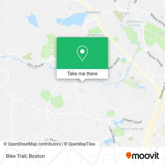 Bike Trail map