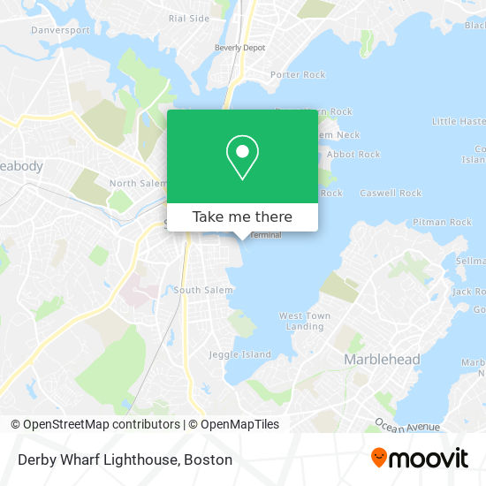 Mapa de Derby Wharf Lighthouse