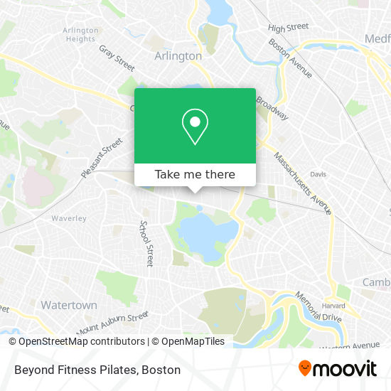 Mapa de Beyond Fitness Pilates