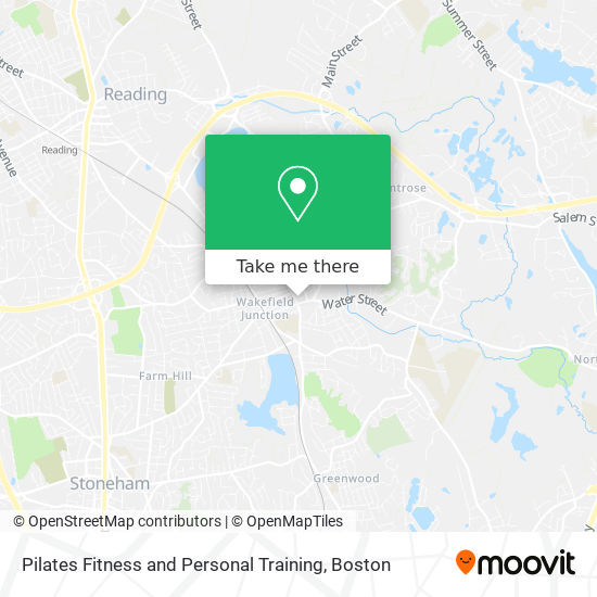 Mapa de Pilates Fitness and Personal Training