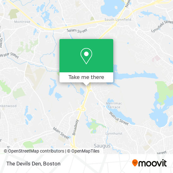 Mapa de The Devils Den