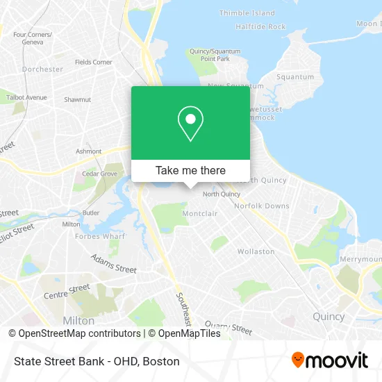 State Street Bank - OHD map