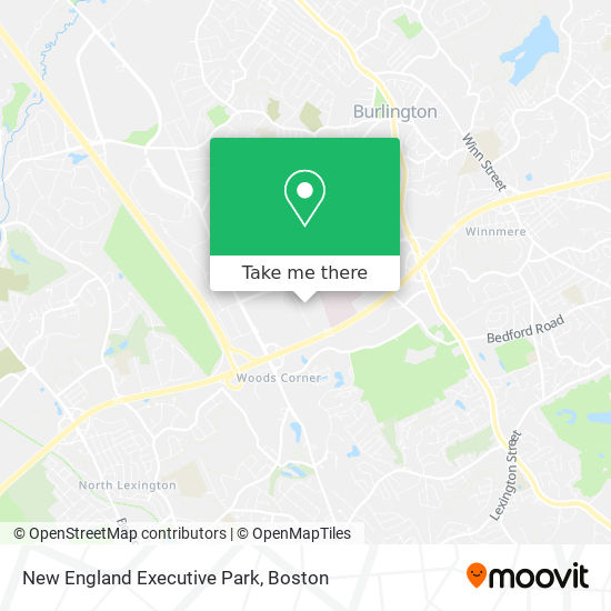 New England Executive Park map