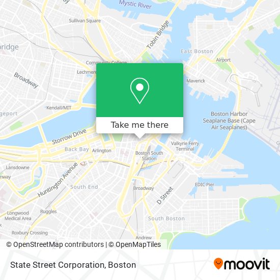 State Street Corporation map