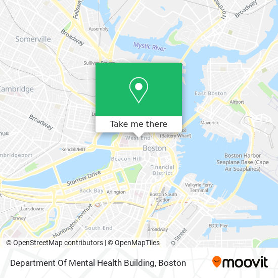 Mapa de Department Of Mental Health Building