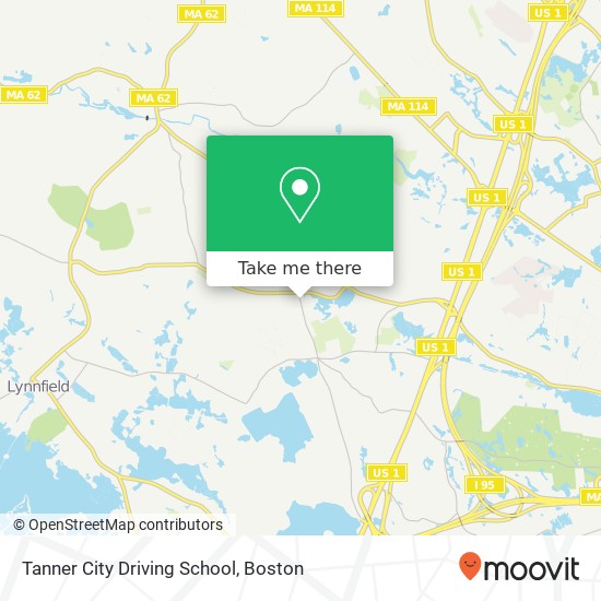 Mapa de Tanner City Driving School