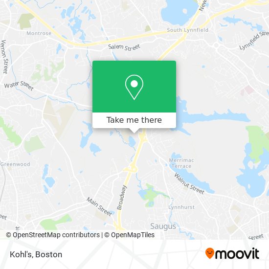 Kohl's map