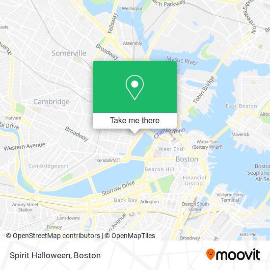 Spirit Halloween map