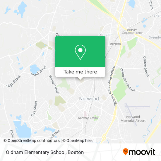 Mapa de Oldham Elementary School