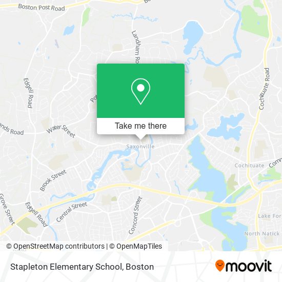 Stapleton Elementary School map