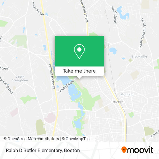 Mapa de Ralph D Butler Elementary