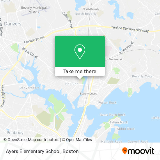 Mapa de Ayers Elementary School