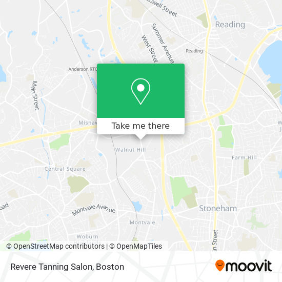 Revere Tanning Salon map