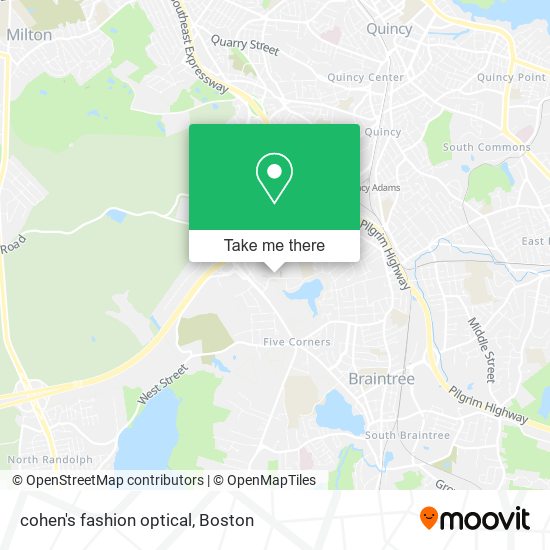 cohen's fashion optical map