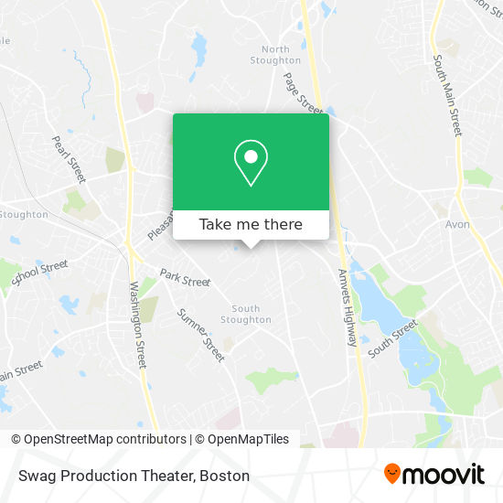 Mapa de Swag Production Theater