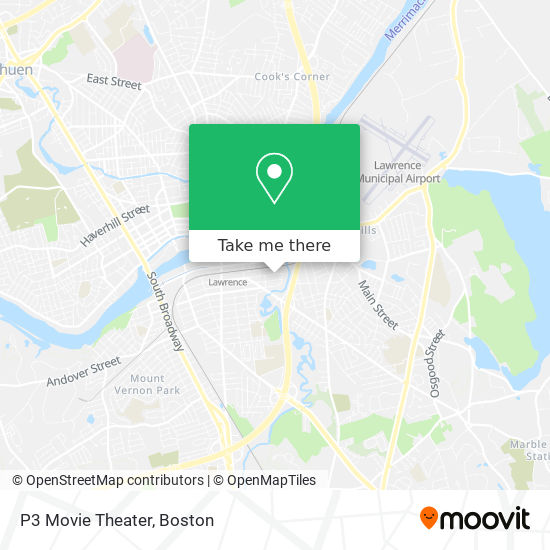 Mapa de P3 Movie Theater