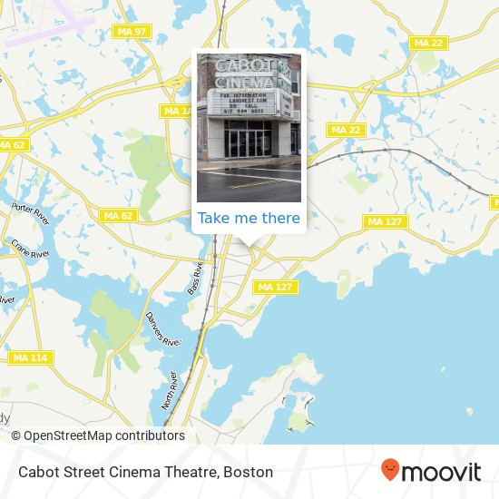 Cabot Street Cinema Theatre map