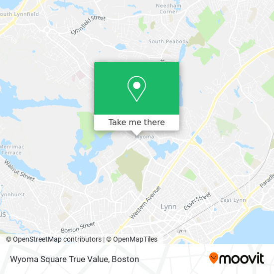 Mapa de Wyoma Square True Value