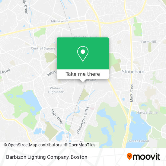 Mapa de Barbizon Lighting Company