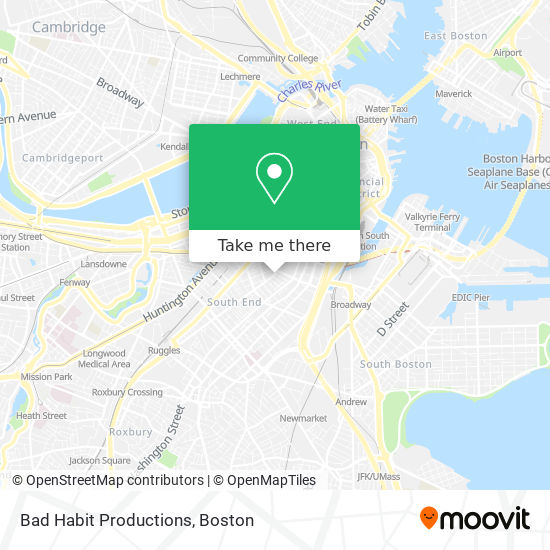 Mapa de Bad Habit Productions