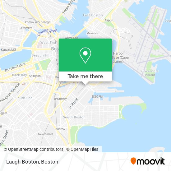 Mapa de Laugh Boston