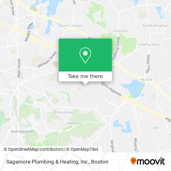 Mapa de Sagamore Plumbing & Heating, Inc.