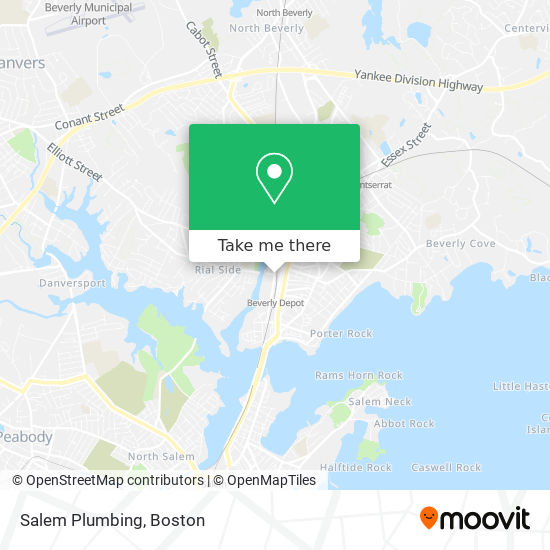Mapa de Salem Plumbing