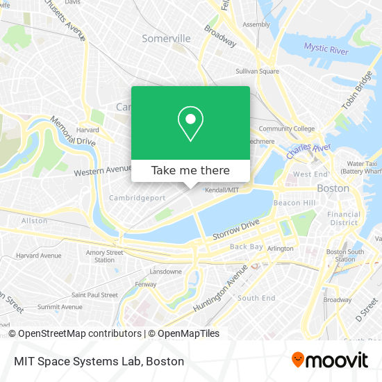 Mapa de MIT Space Systems Lab