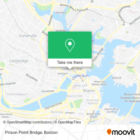 Mapa de Prison Point Bridge