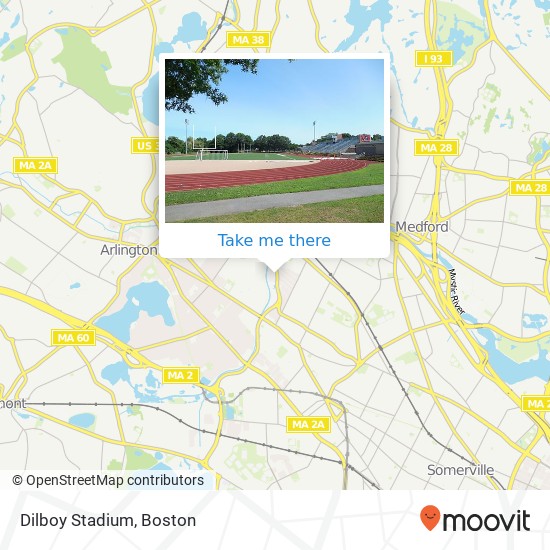 Mapa de Dilboy Stadium