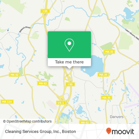 Cleaning Services Group, Inc. map