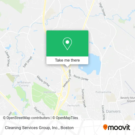 Cleaning Services Group, Inc. map