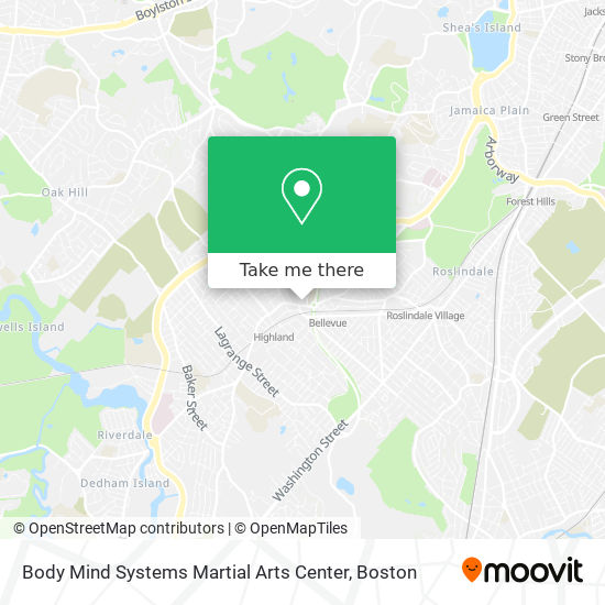 Body Mind Systems Martial Arts Center map