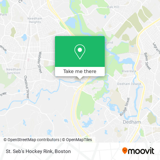 St. Seb's Hockey Rink map