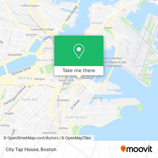 Mapa de City Tap House