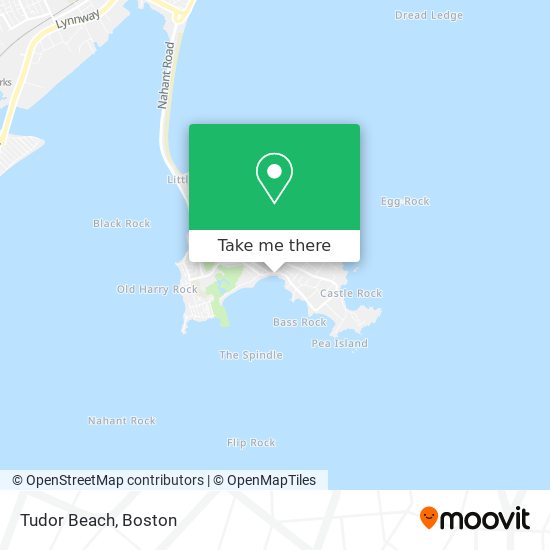 Tudor Beach map