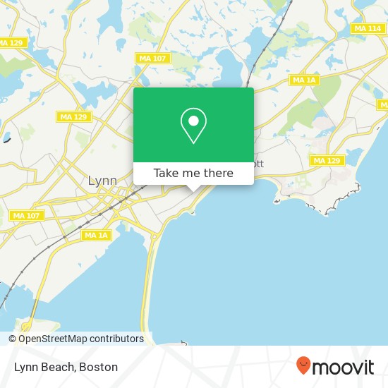 Mapa de Lynn Beach