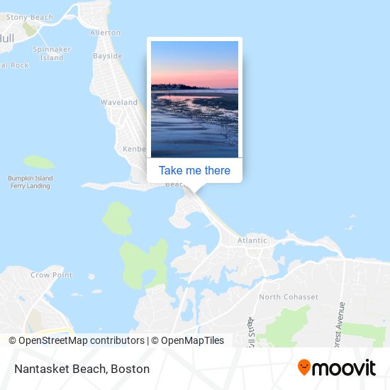 Mapa de Nantasket Beach