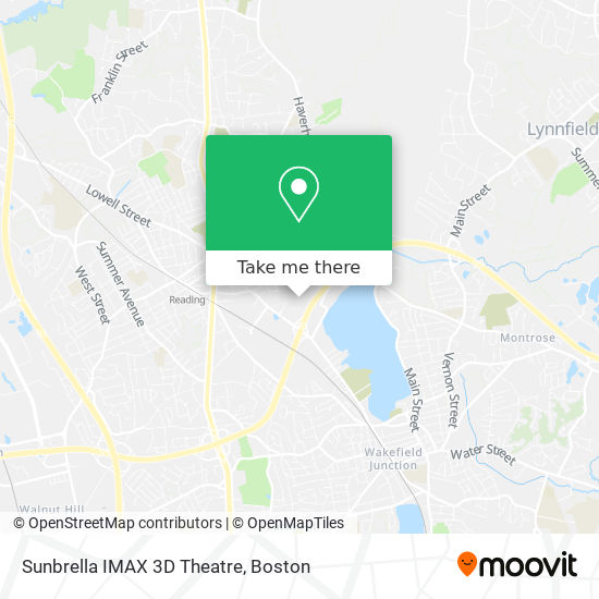 Mapa de Sunbrella IMAX 3D Theatre