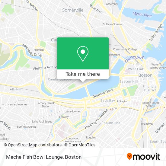 Mapa de Meche Fish Bowl Lounge