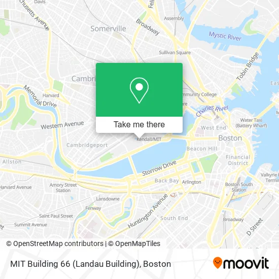 Mapa de MIT Building 66 (Landau Building)